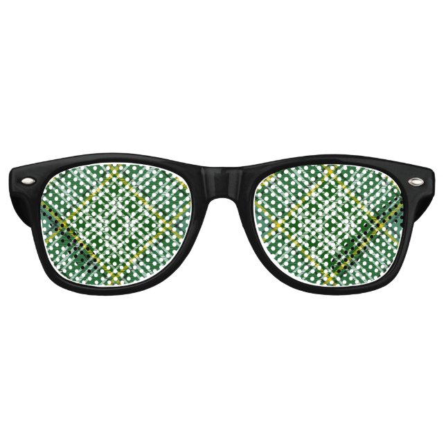Clan Currie Tartan Retro Sunglasses (Front)