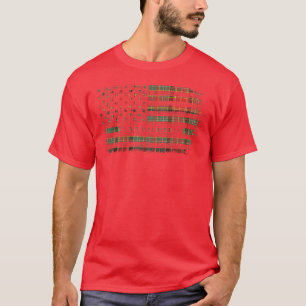 Clan Dalrymple of Castleton Scottish tartan US fla T-Shirt