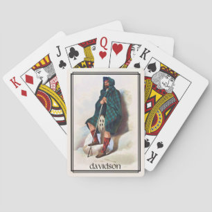 Clan Davidson Classic Scotland Playing Cards