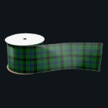 Clan Davidson Plaid Tartan Green Chequered Satin Ribbon<br><div class="desc">Up your gifts wrapping game with this plaid Clan Davidson tartan green and black chequered ribbon. Perfect for anniversary,  family reunions,  other special gift giving occasions you have planned for the year. 

Celebrate all things Scottish tradition with this cool tartan print ribbon</div>
