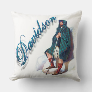 Clan Davidson Scottish Dream Pillow