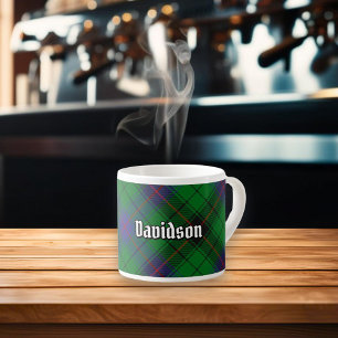 Clan Davidson Tartan Espresso Cup