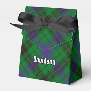 Clan Davidson Tartan Favour Box