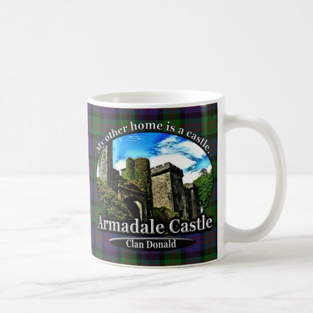 Clan Donald Armadale Castle Scotland Coffee Mug (Right)