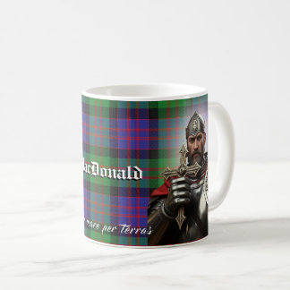 Clan Donald MacDonald Tartan Motto Coffee Mug