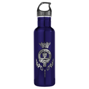 Clan Donnachaidh Crest & Scottish Thistle 710 Ml Water Bottle