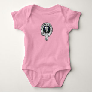 Clan Donnachaidh (Robertson) Crest /Hunting Tartan Baby Bodysuit
