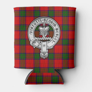 Clan Donnachaidh (Robertson) Crest & Tartan Can Cooler