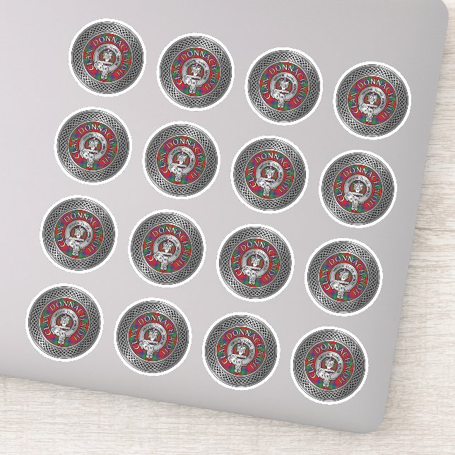 Clan Donnachaidh | Robertson Crest & Tartan Knot (Detail)