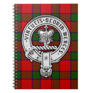 Clan Donnachaidh (Robertson) Crest & Tartan Notebook