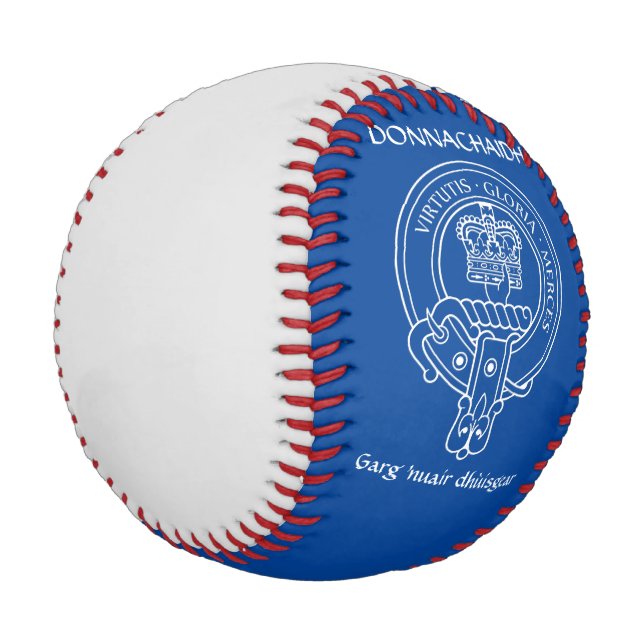 Clan Donnachaidh (Robertson) Crest & War Cry Baseball (Angled)