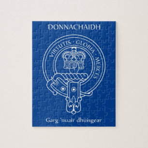 Clan Donnachaidh (Robertson) Crest & War Cry Jigsaw Puzzle