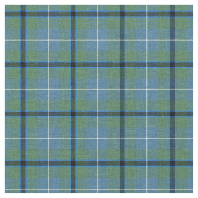 Clan Douglas Ancient Tartan Fabric (Close Up)