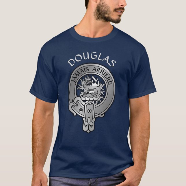 Clan Douglas Crest T-Shirt (Front)