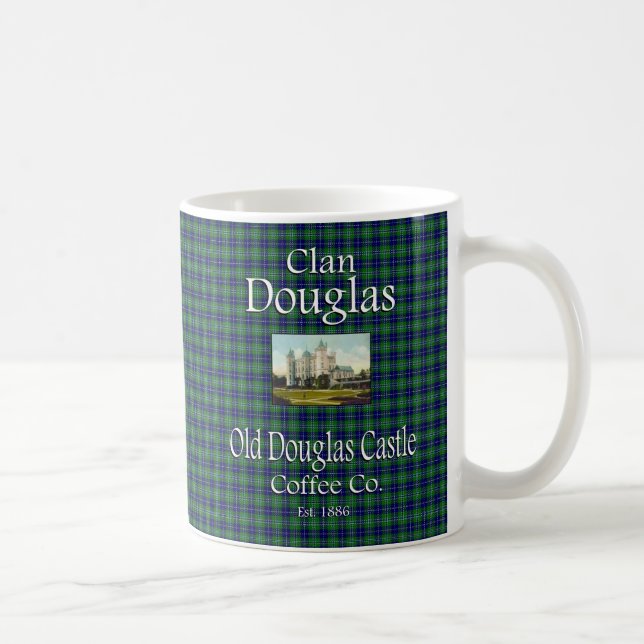 Clan Douglas Old Douglas Castle Coffee Co. Coffee Mug (Right)