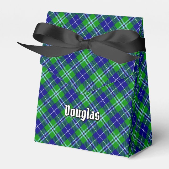 Clan Douglas Tartan Favour Box (Front Side)