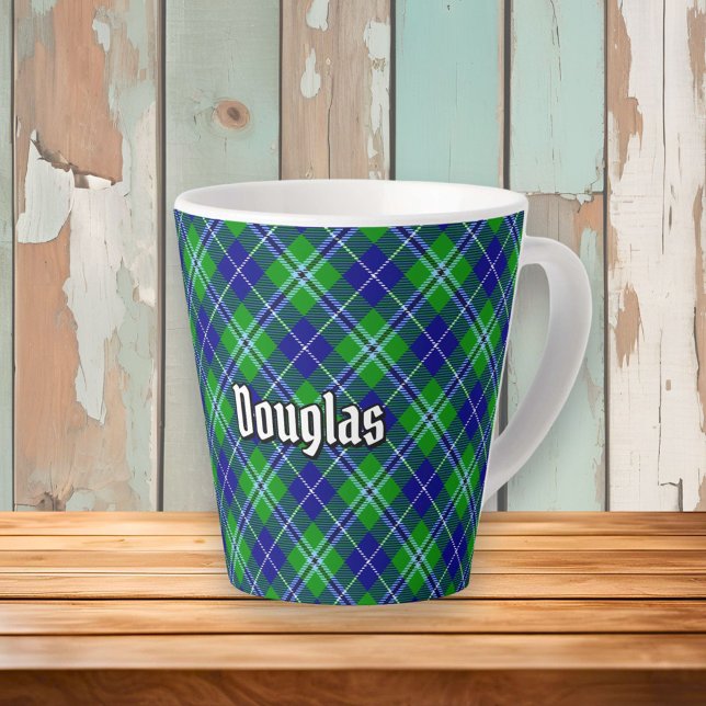 Clan Douglas Tartan Latte Mug (Creator Uploaded)