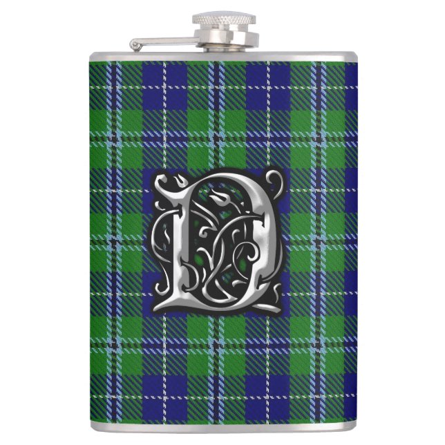 Clan Douglas Tartan Old Scotland Flask (Front)