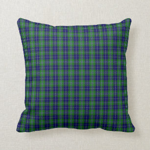 Clan Douglas Tartan Plaid Pillow