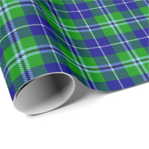 Clan Douglas Tartan Wrapping Paper