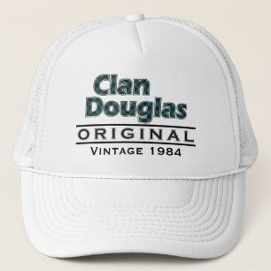 Clan Douglas Vintage Customise Your Birthyear Trucker Hat