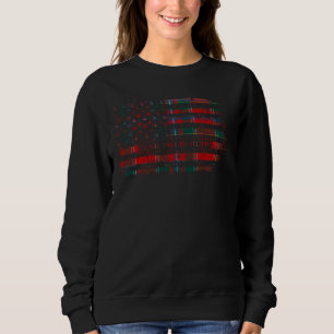 Clan Drummond of Perth Scottish tartan US flag Sco Sweatshirt
