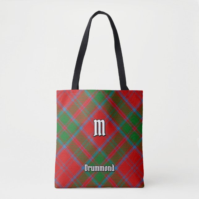 Clan Drummond Tartan Tote Bag (Front)