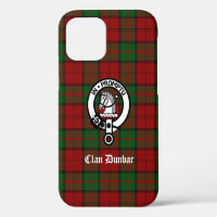 Clan Dunbar Tartan & Crest Badge
