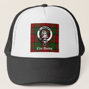 Clan Dunbar Tartan & Crest Badge Trucker Hat