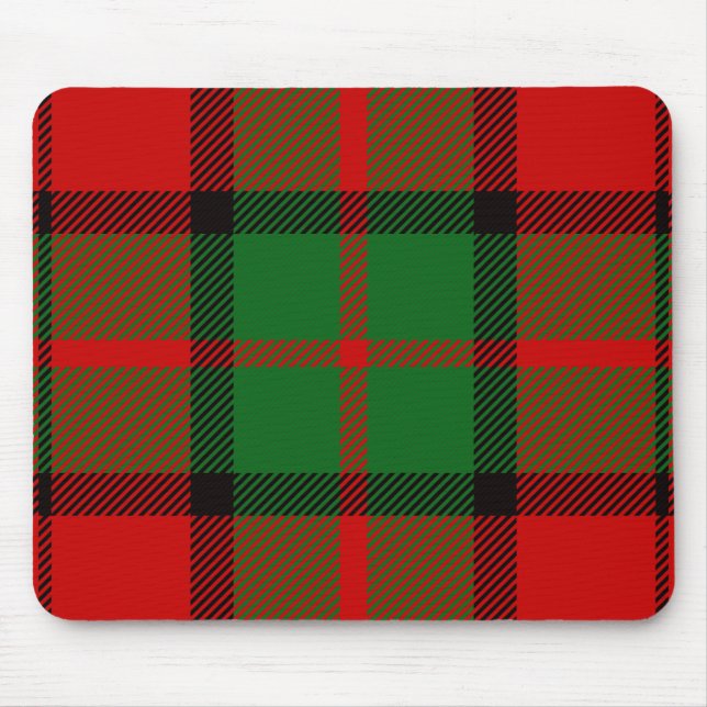 Clan Dunbar Tartan Mouse Pad (Front)