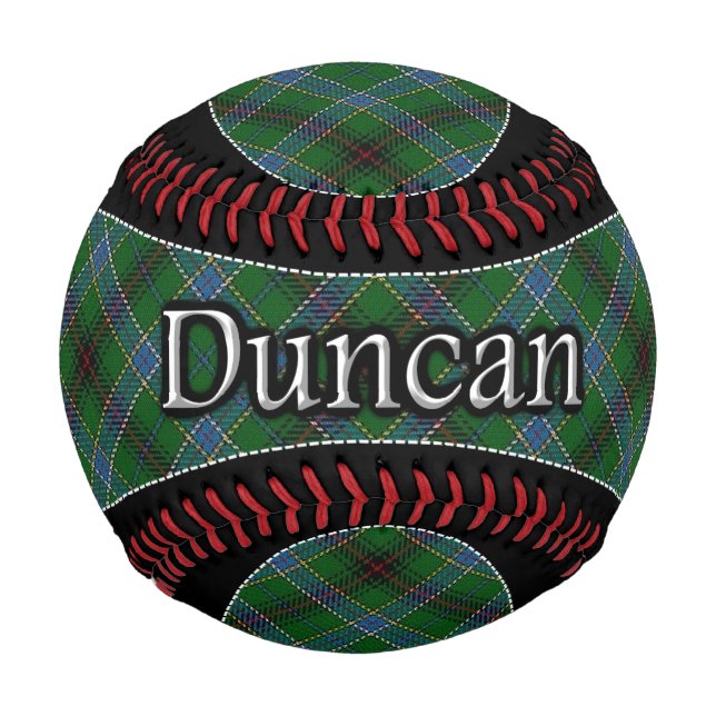 Clan Duncan Scottish Dream Tartan Baseball (Front)