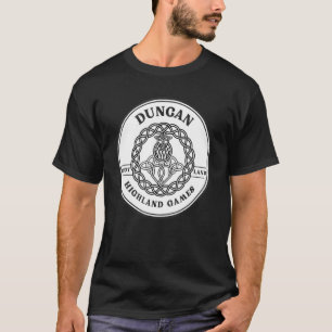 Clan Duncan Scottish Thistle Highland Games T-Shirt