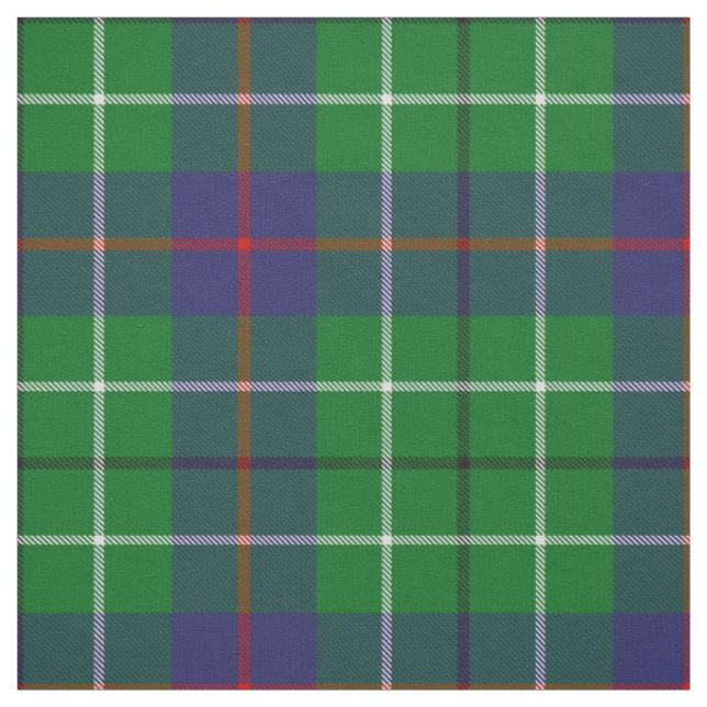 Clan Duncan Tartan Fabric (Swatch)