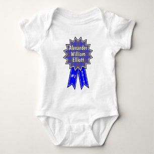 Clan Elliot #1 Award Blue Ribbon Baby Bodysuit