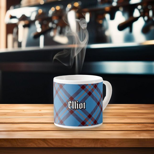 Clan Elliot Ancient Tartan Espresso Cup (Creator Uploaded)