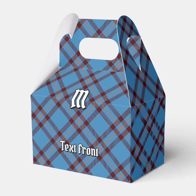 Clan Elliot Ancient Tartan Favour Box (Front Side)