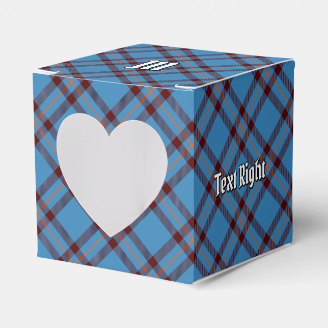 Clan Elliot Ancient Tartan Favour Box (Front Side)