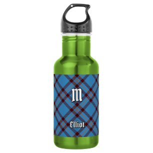Clan Elliot Ancient Tartan Steel Water Bottle