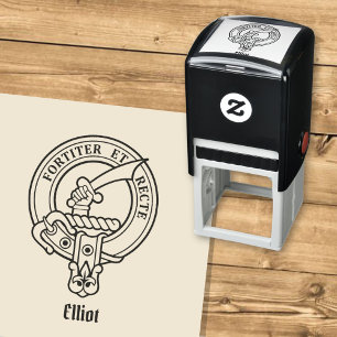 Clan Elliot Crest Self-inking Stamp