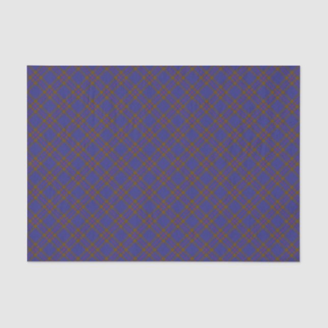 Clan Elliot Modern Tartan Tissue Paper (Front)