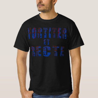 Clan Elliot Motto, Fortiter et Recte, Elliott  T-Shirt