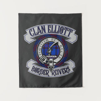 Clan Elliott Badge, Border Reivers, Scotland  Tapestry
