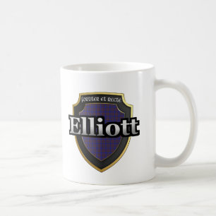 Clan Elliott Scottish Dynasty Tartan Mugs Cups