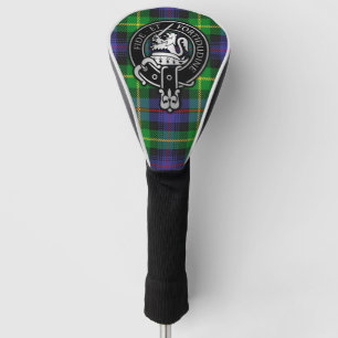 Clan Farquharson Crest & Tartan Golf Head Cover