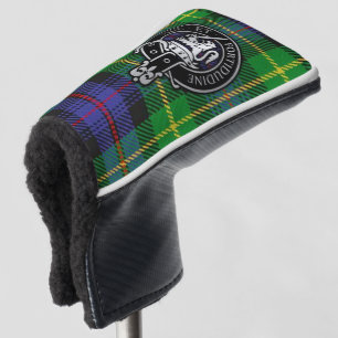 Clan Farquharson Crest & Tartan Golf Head Cover