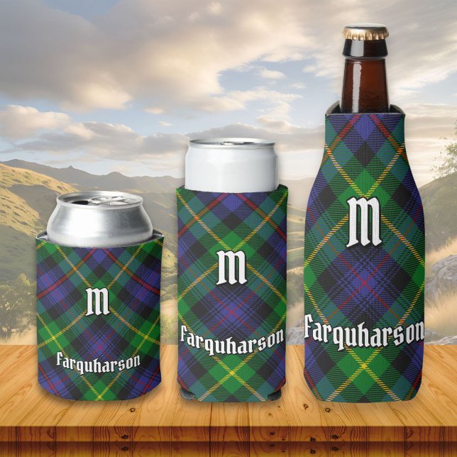 Clan Farquharson Tartan Can Cooler (Creator Uploaded)