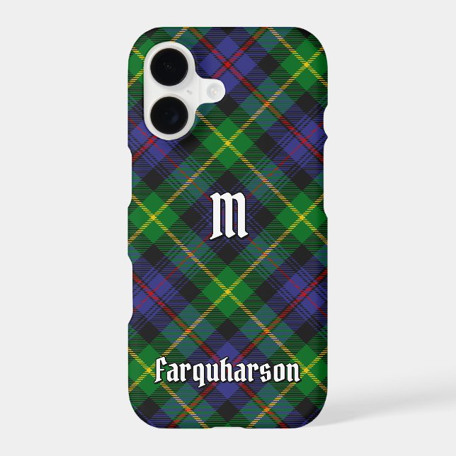 Clan Farquharson Tartan Case-Mate iPhone Case (Back)