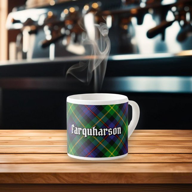 Clan Farquharson Tartan Espresso Cup (Creator Uploaded)
