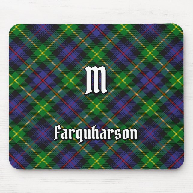 Clan Farquharson Tartan Mouse Pad (Front)