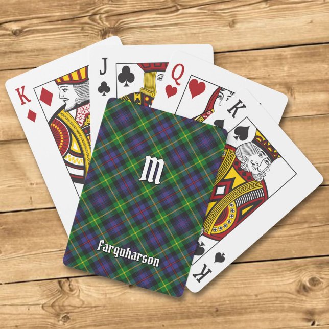 Clan Farquharson Tartan Playing Cards (Creator Uploaded)